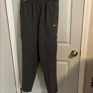 Nike Charcoal Joggers with Logo